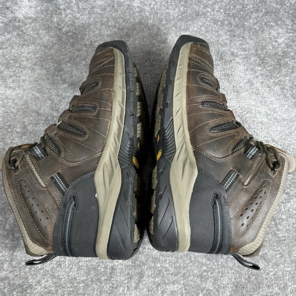 KEEN Utility Flint II Waterproof Steel Toe Work Boot Mens 12EE Lace Up Steel Toe